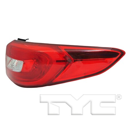 Tyc Tyc Tail Light Assembly, 11-6721-00 11-6721-00